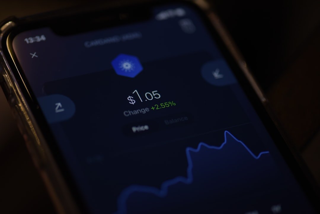 a close up of a cell phone with an app on it